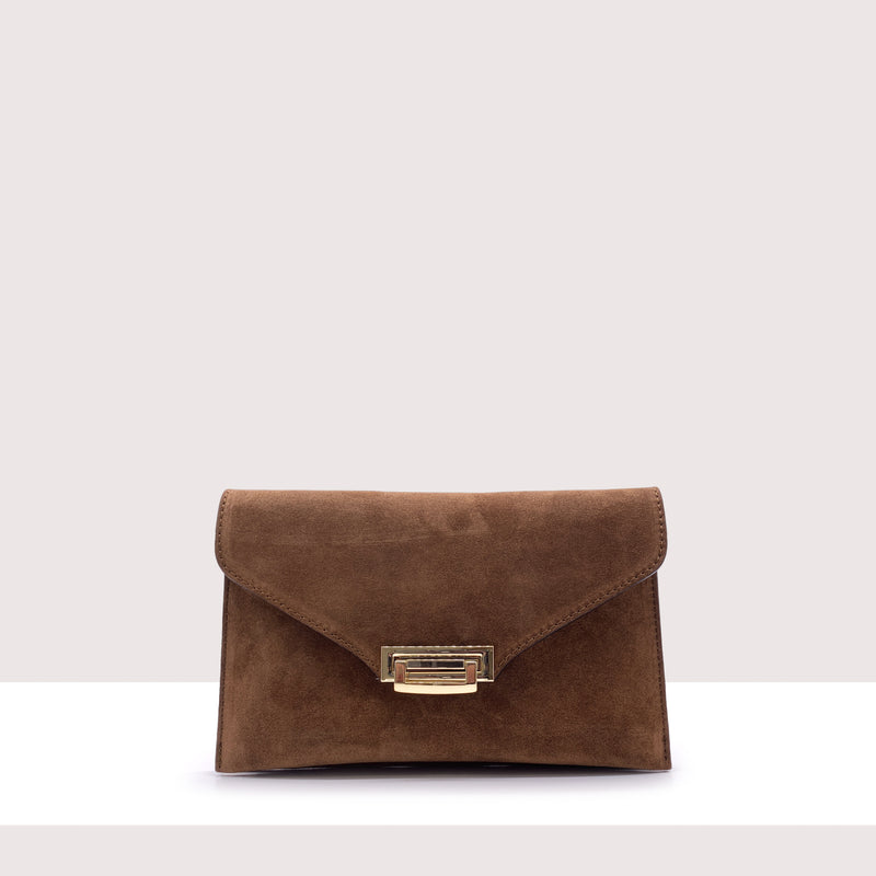 LIVERPOOL - Borsa postina in vero camoscio