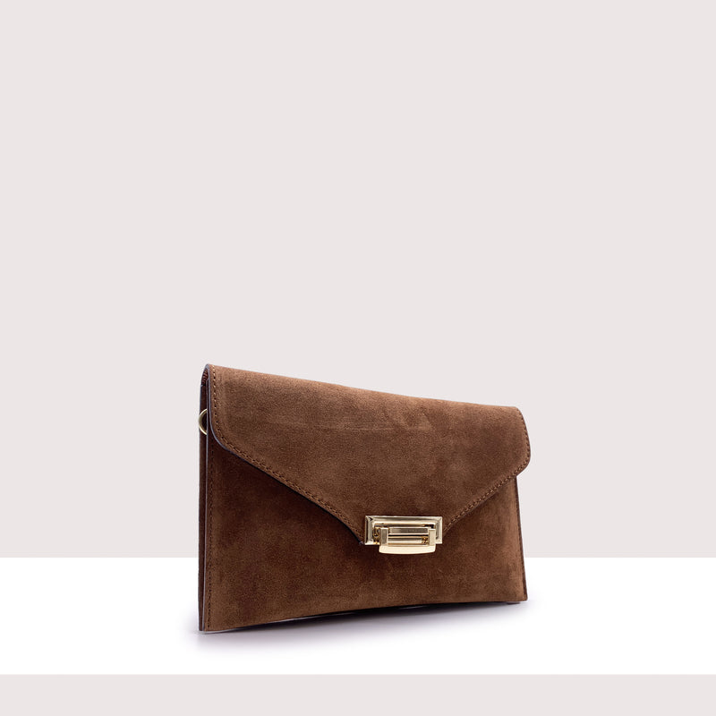 LIVERPOOL - Borsa postina in vero camoscio