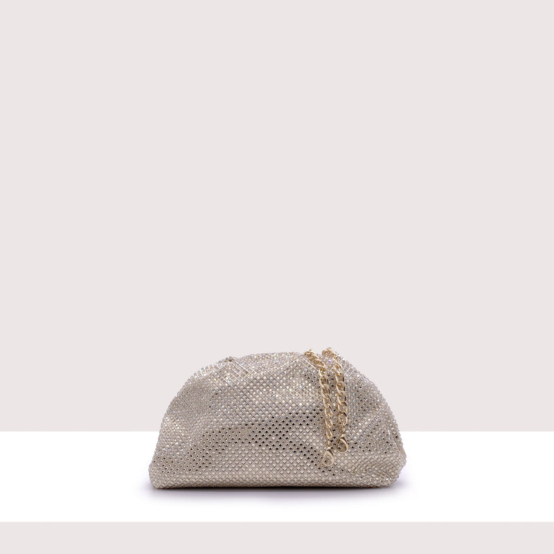 LOS ANGELES - Clutch in strass