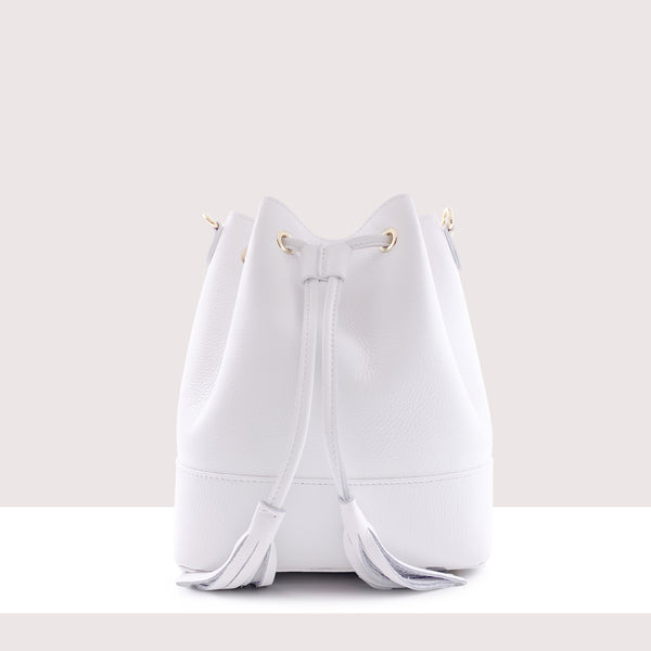 LUSAKA MAXI - Secchiello in vera pelle