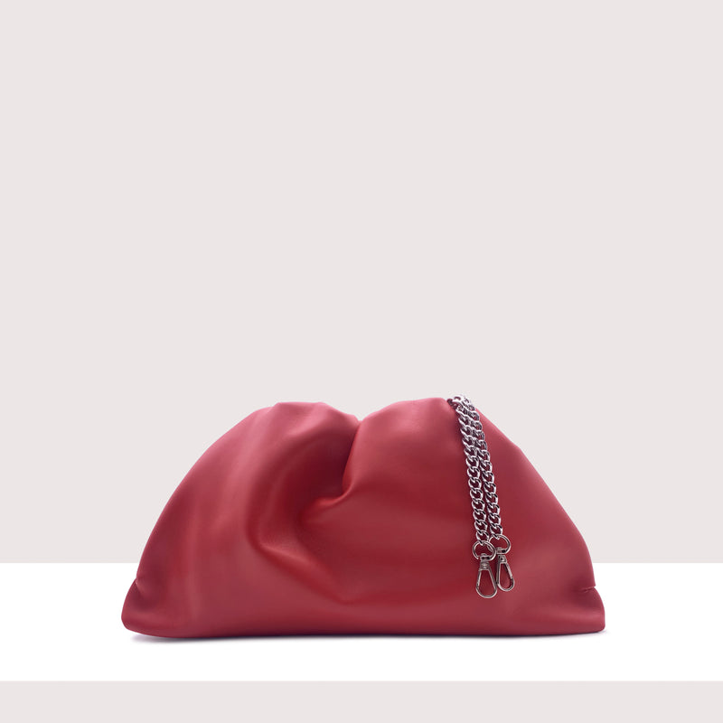 MANCHESTER - Clutch in vera pelle
