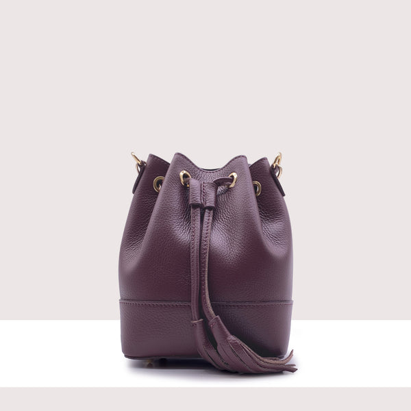 MONTEVIDEO - Secchiello in vero pelle