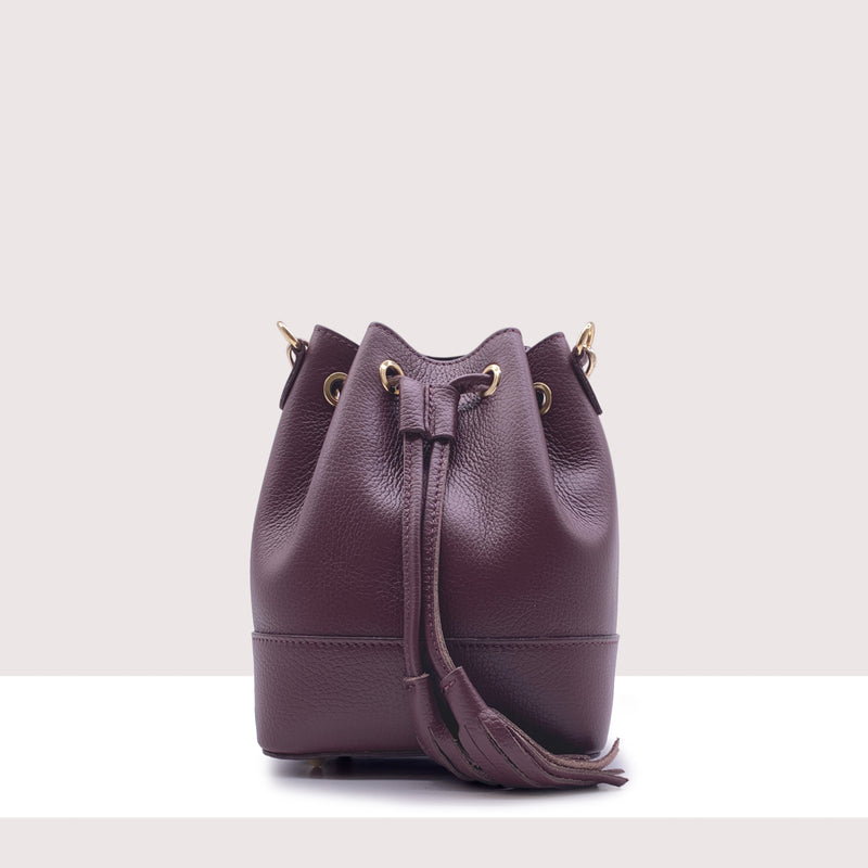 MONTEVIDEO - Secchiello in vero pelle