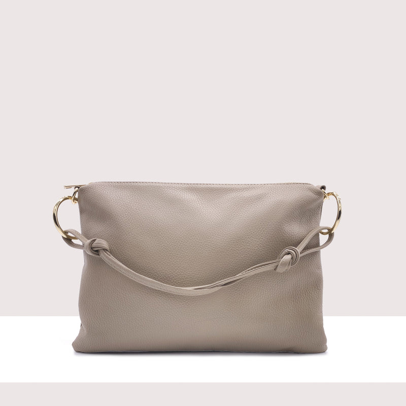 PORTOFINO - Borsa a spalla in vera pelle