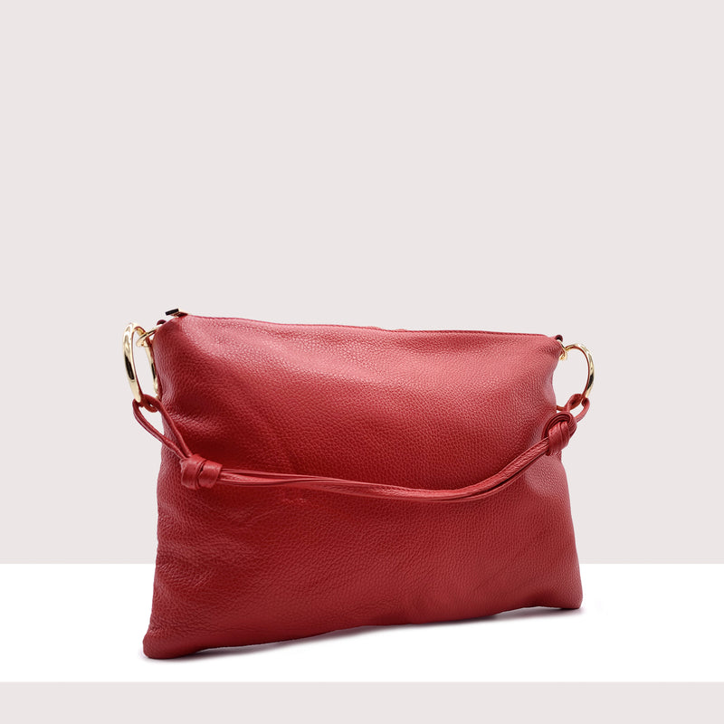 PORTOFINO - Borsa a spalla in vera pelle