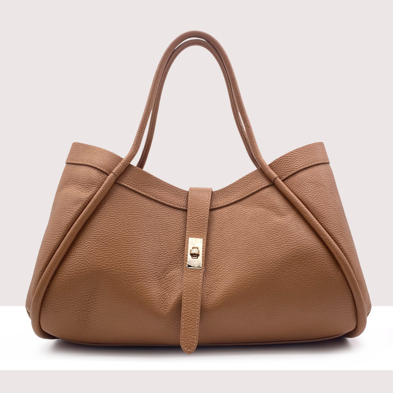 RYAD - Shopping bag Maxi in vera pelle