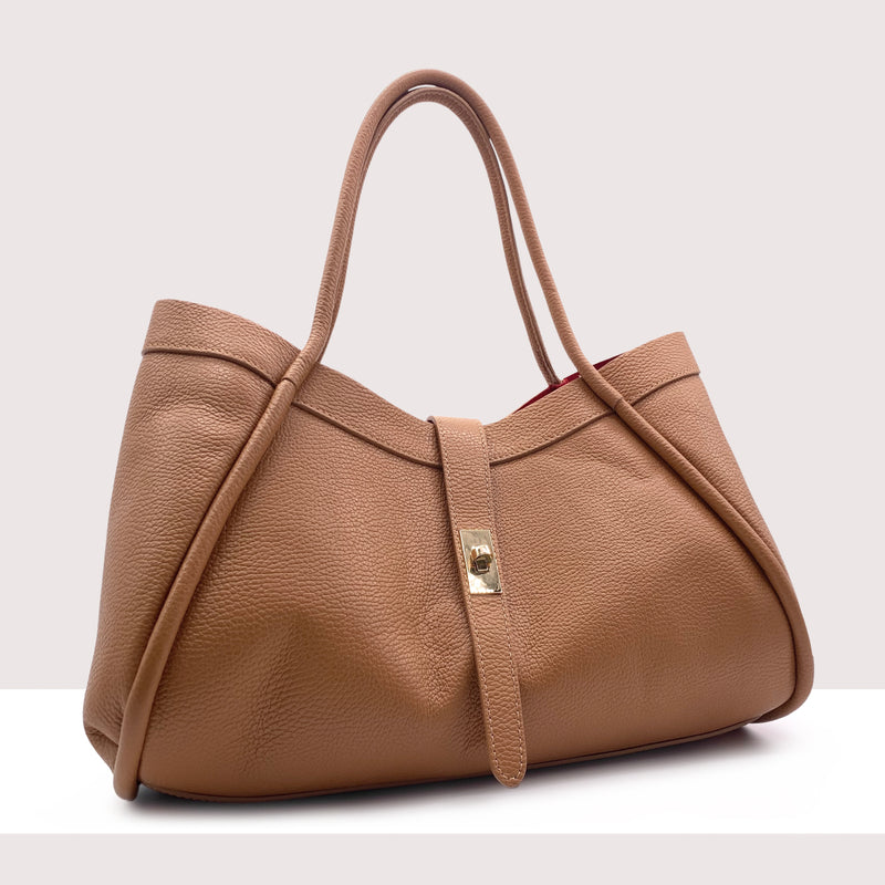 RYAD - Shopping bag Maxi in vera pelle