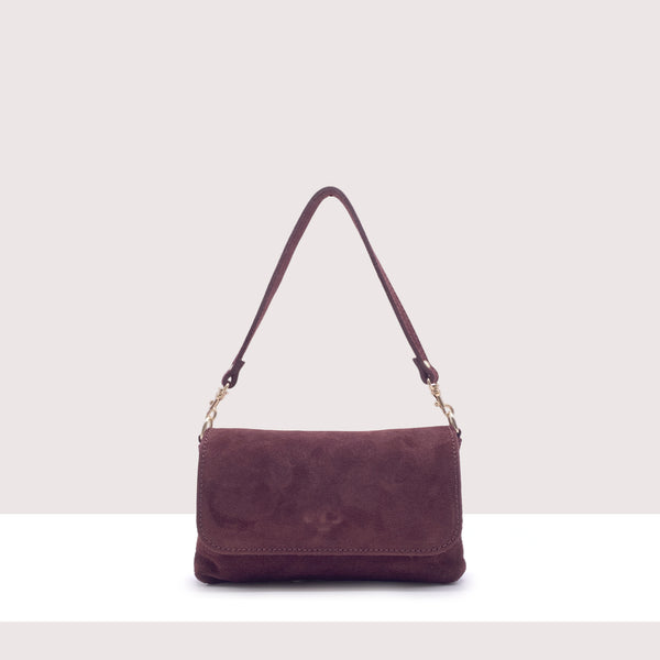 SAN FRANCISCO - Mini bag in vero camoscio
