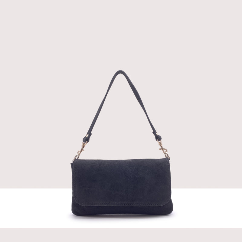 SAN FRANCISCO - Mini bag in vero camoscio