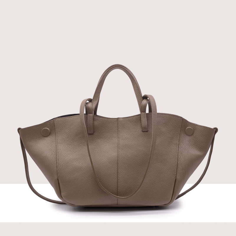 SIVIGLIA - Shopping bag in vera pelle