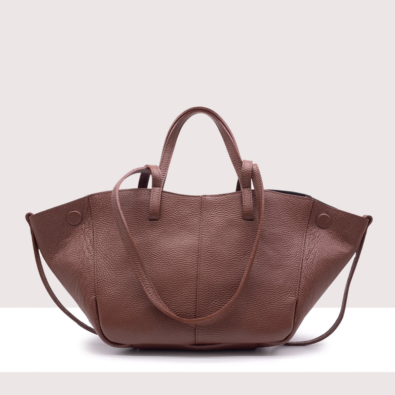 SIVIGLIA - Shopping bag in vera pelle