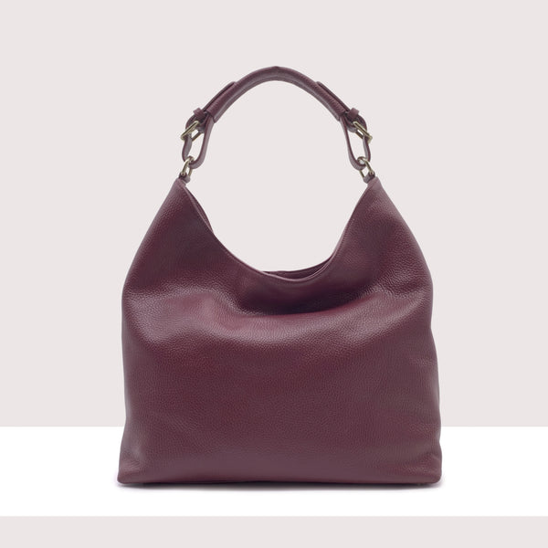 TREVISO - Shopping bag in vera pelle