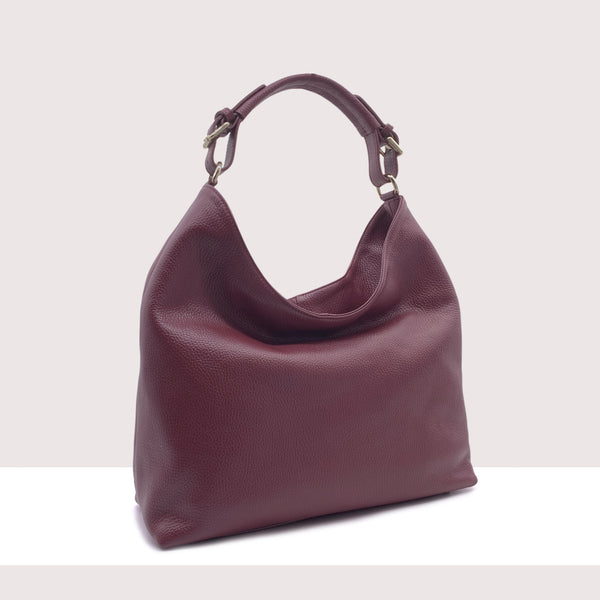 TREVISO - Shopping bag in vera pelle