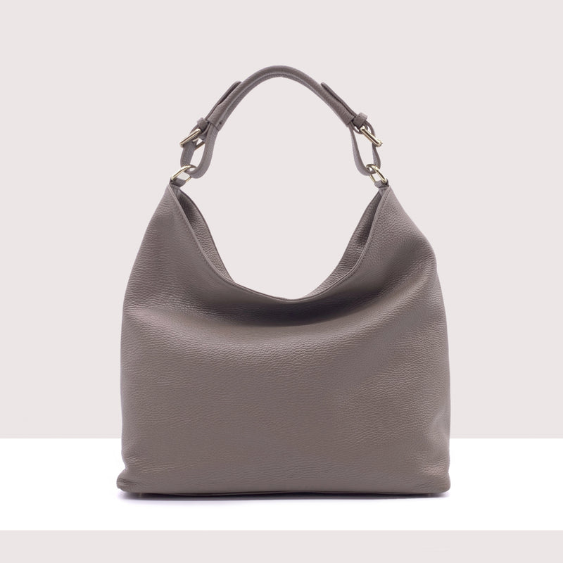TREVISO - Shopping bag in vera pelle
