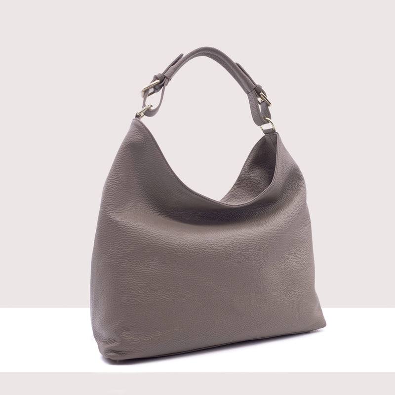 TREVISO - Shopping bag in vera pelle