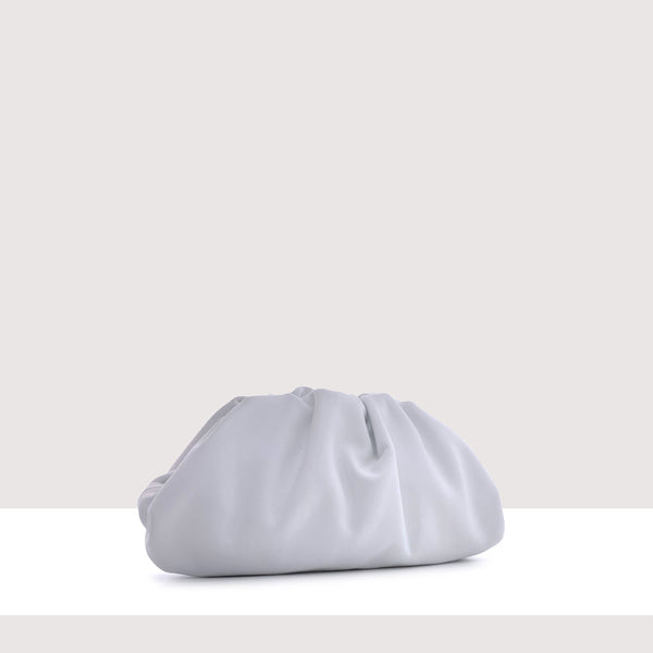 VILLAFRANCA-Mini bag clutch in vera pelle