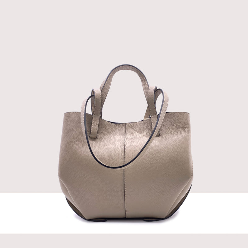 ZURIGO - Shopping bag in vera pelle